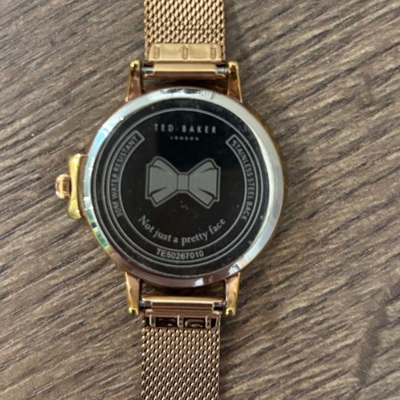 Ted Baker Floral rose Gold Watch - Picture 4 of 4